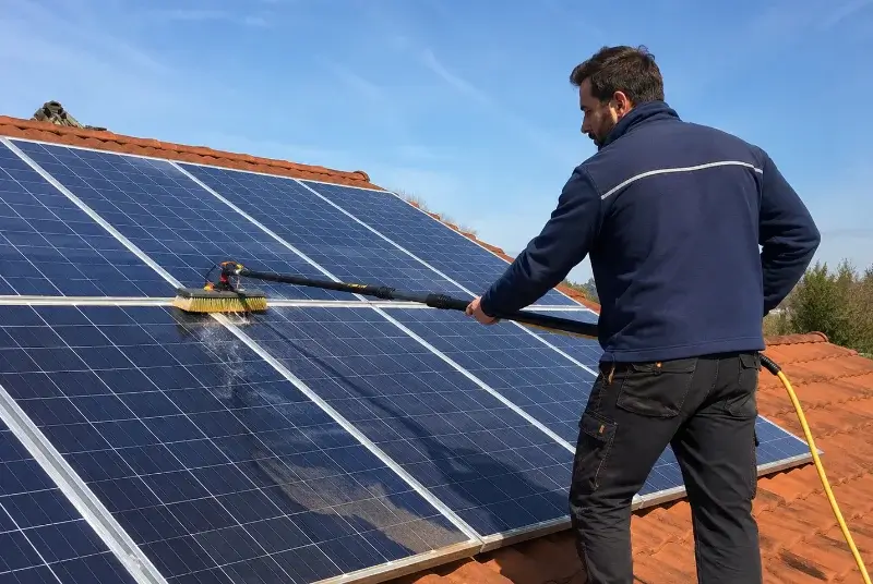 Nettoyage et entretien de panneaux solaires à Voiron